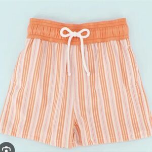 Dondolo Orange Striped Boys Swim